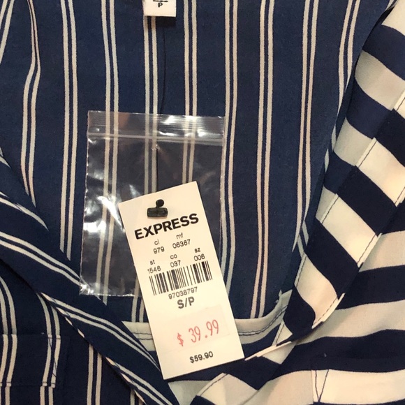 Express button down blouse.  New with tags! - Picture 2 of 2